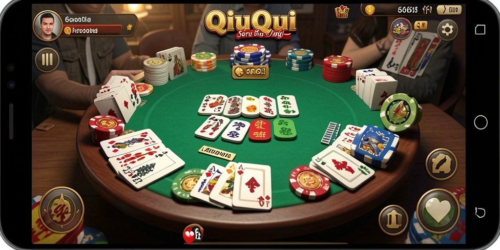 Screenshot gameplay QiuQiu yang seru di 666I.