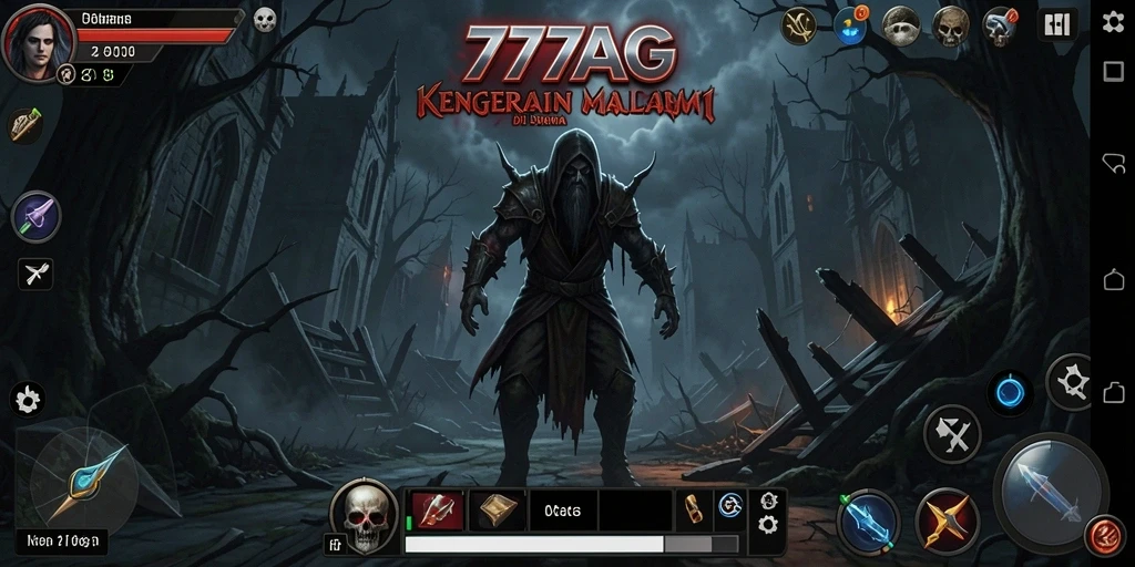 Screenshot utama 777AG menampilkan gameplay yang mendebarkan dan menyeramkan.