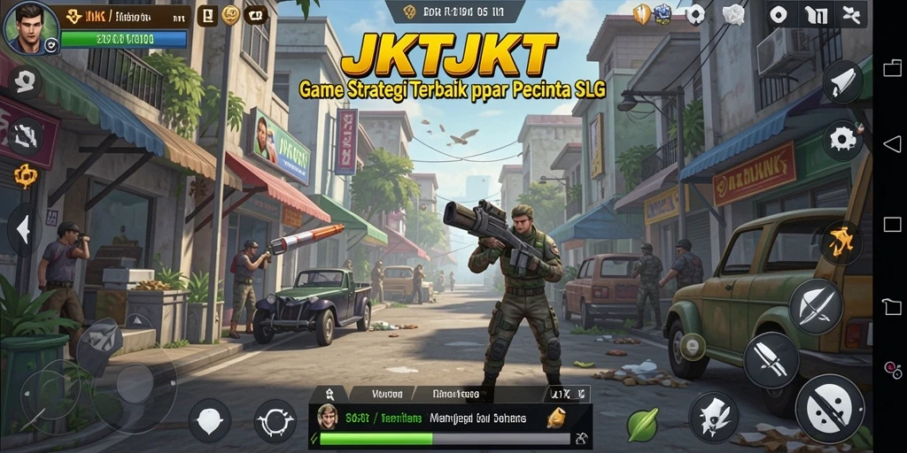 Tampilan gameplay JKTJKT yang menarik dan mendebarkan.