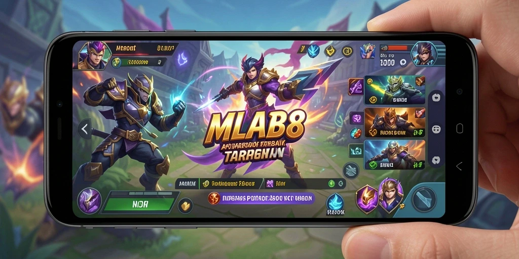 Screenshot game MLBB8 menampilkan pengalaman taruhan yang mendebarkan.