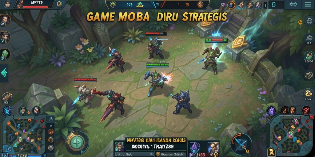 Screenshot gameplay <strong>MVP789</strong> menampilkan aksi seru dalam pertarungan tim.