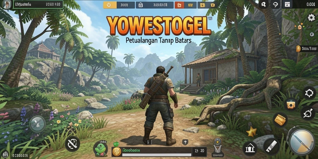 Gameplay YOWESTOGEL yang memukau dalam dunia terbuka.